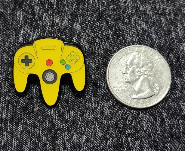 Nintendo 64 Banana Yellow Controller Pin