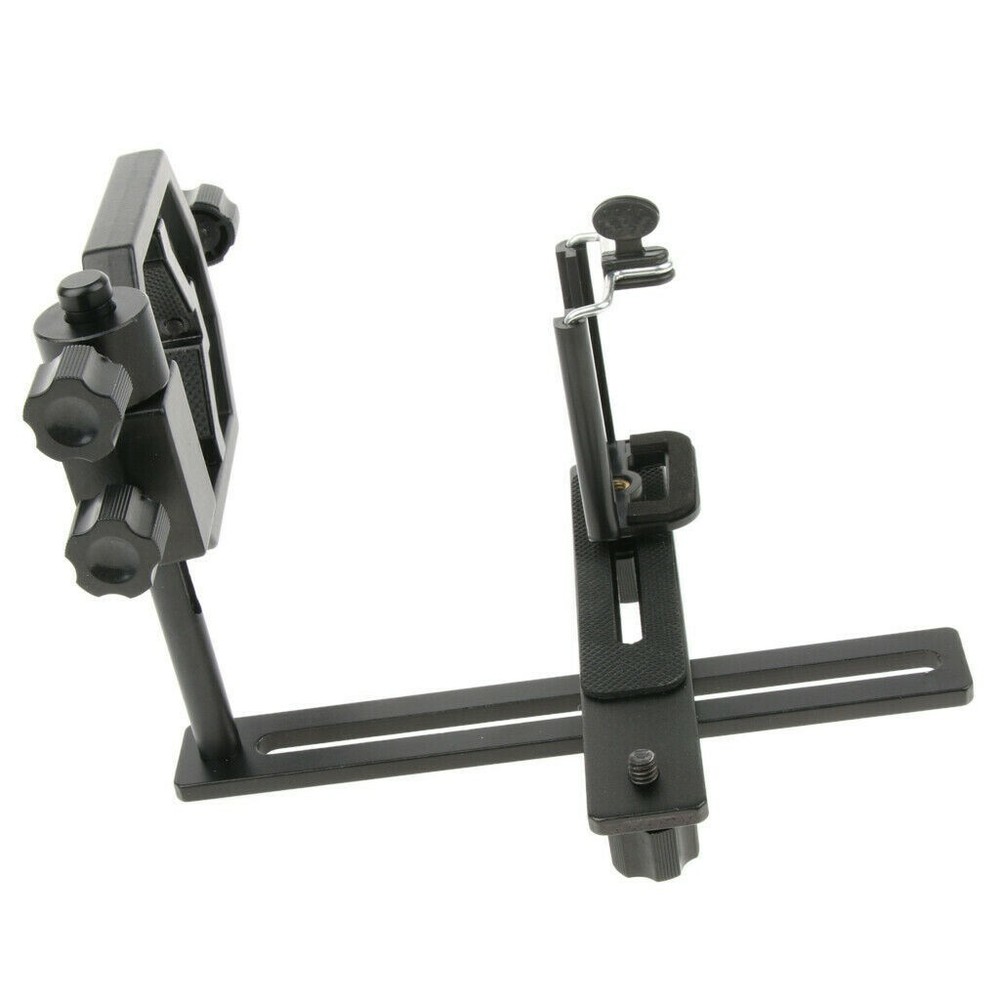 Camera Connection Telescope Scope Adapter+Phone Fixing Clip Holder