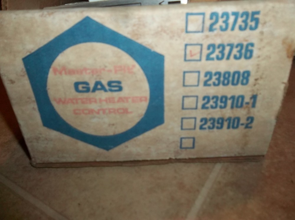 NEW A.O. SMITH # 23736 MASTER FIT WATER HEATER CONTROL