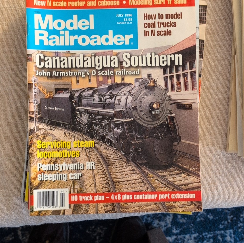 Model Railroader 1996 complete year all 12 issues