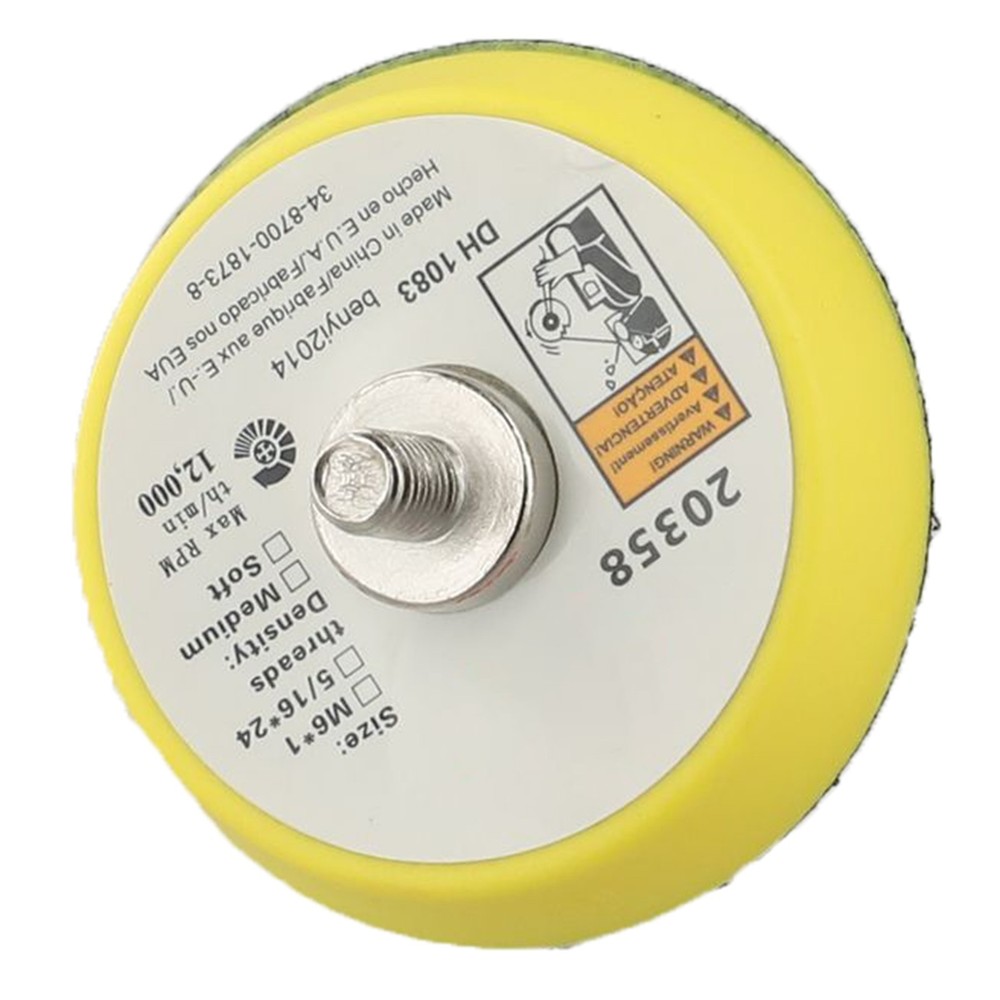 Hook Loop Backing Pad Sanding 3” 5” 6m Tools Parts Great Price & Quality