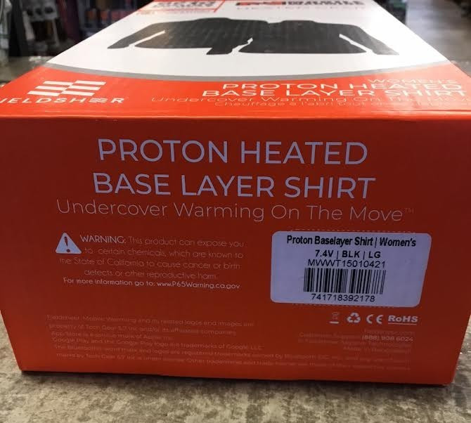 Fieldsheer Mobile Warming Womens Proton Heated Base Layer Shirt