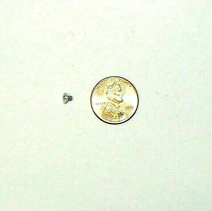 #2-56 X 1/8" PHILLIPS FLAT HEAD MACHINE SCREWS - UNDERCUT - STAINLESS - 50 pcs.