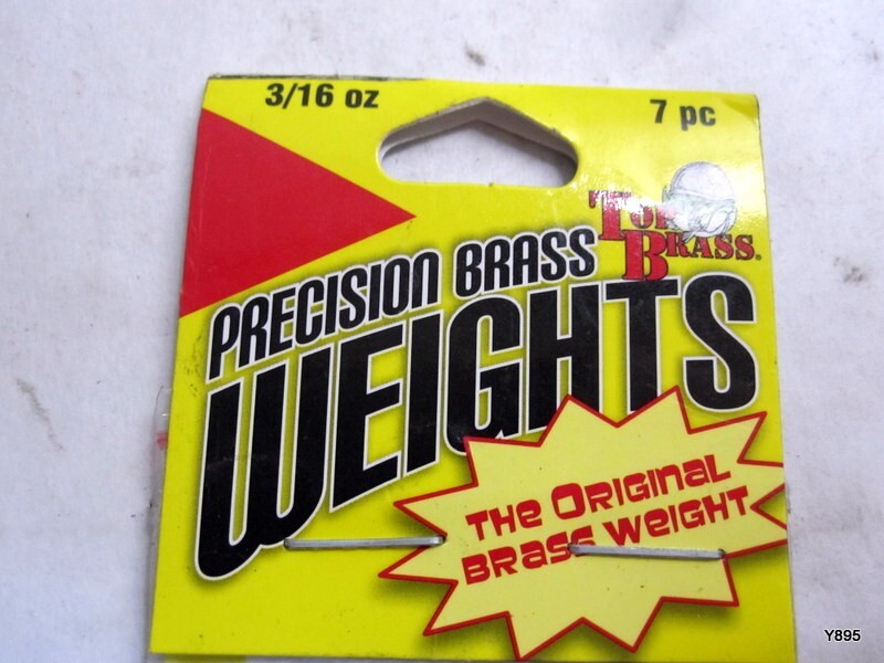 Precision PBW-316ABL 3/16 oz Black Worm Weight 7pc