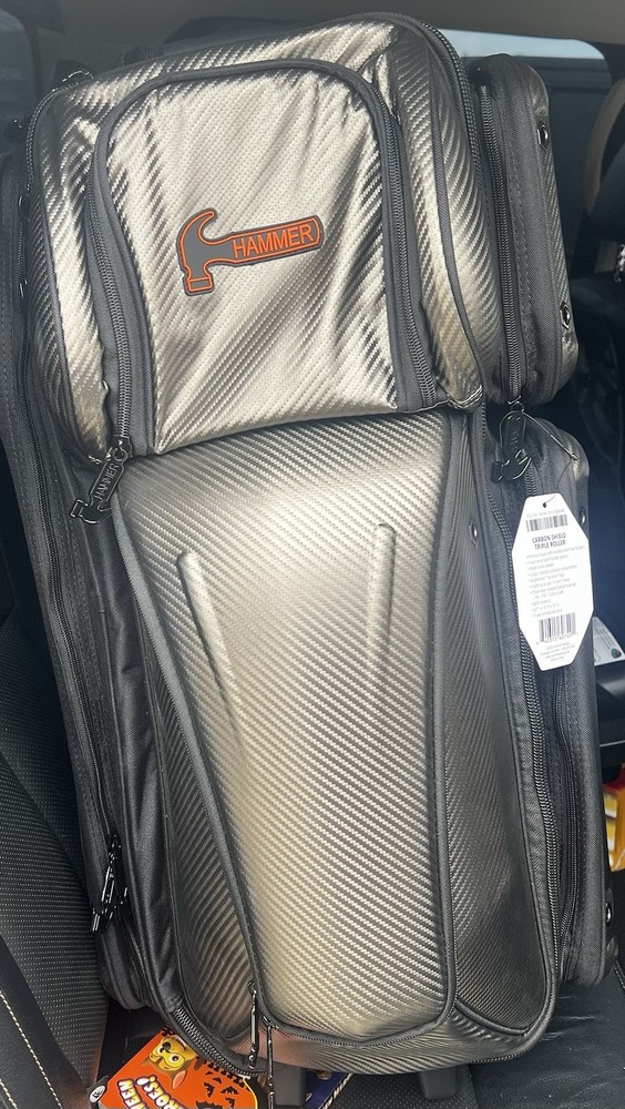 Hammer Carbon Shield 3 Ball Roller Bowling Bag