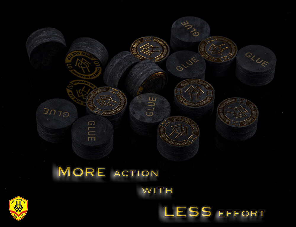 HOW Brand "Black" Pool Cue Tips