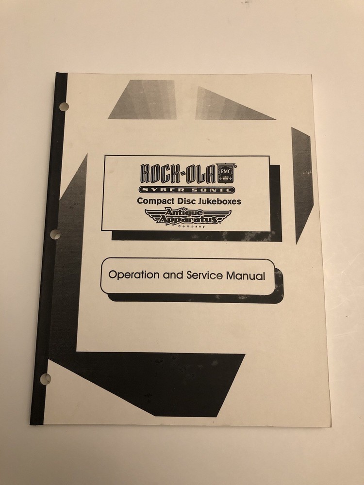 Rockola  Compact CD Jukebox Manual