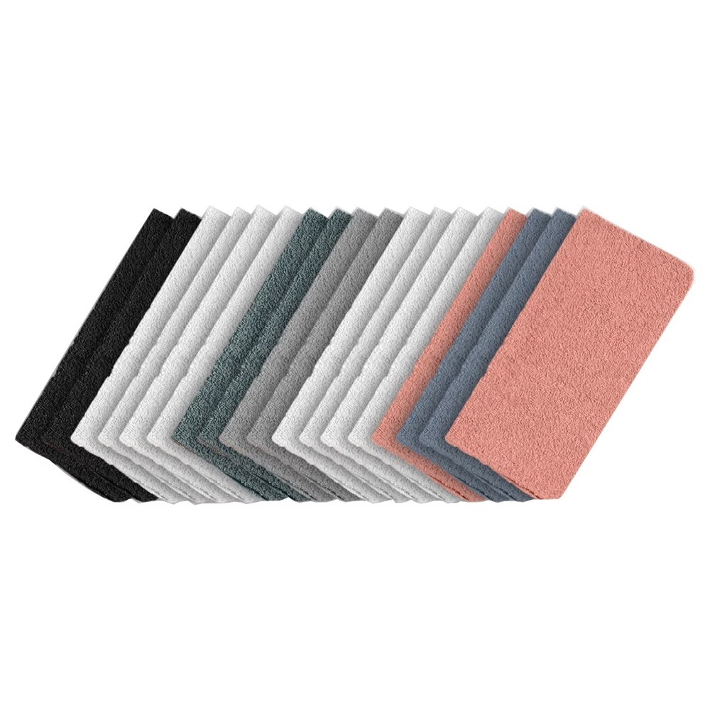 Mainstays 18-Pack Washcloth Bundle, Pastel