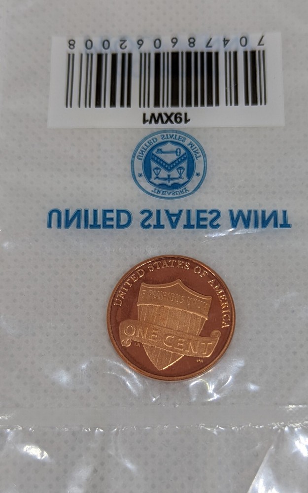 2019 W Proof Lincoln Shield Cent -West Point Mint- w/ Original Mint Plastic