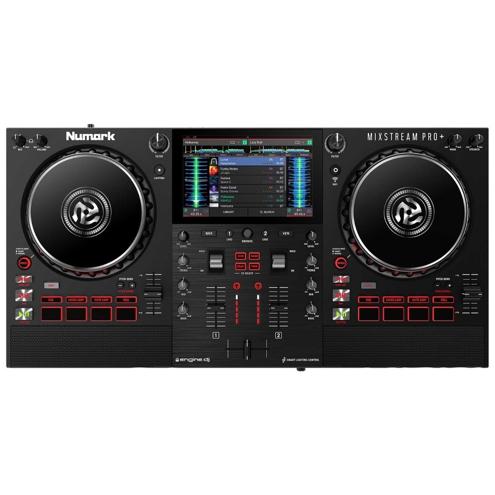Numark MIXSTREAM PRO+ Standalone Streaming DJ Controller w Touchscreen
