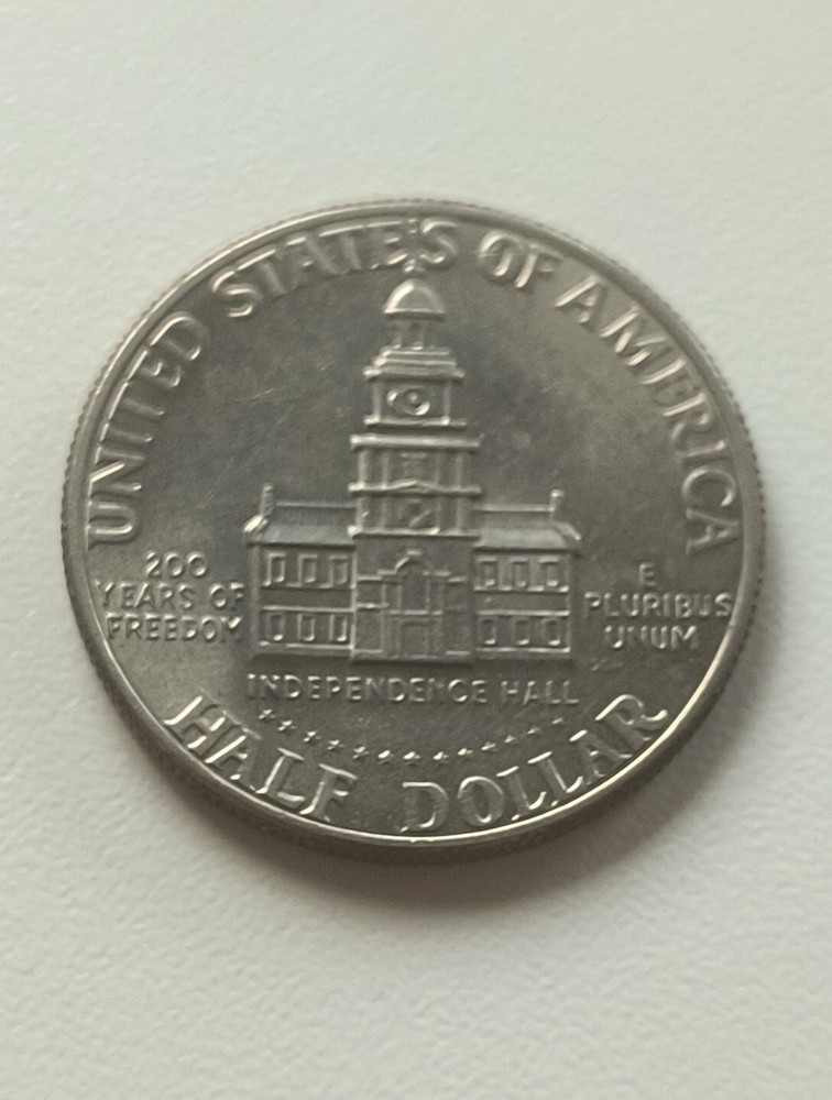 John F. Kennedy Bicentennial half dollar-D