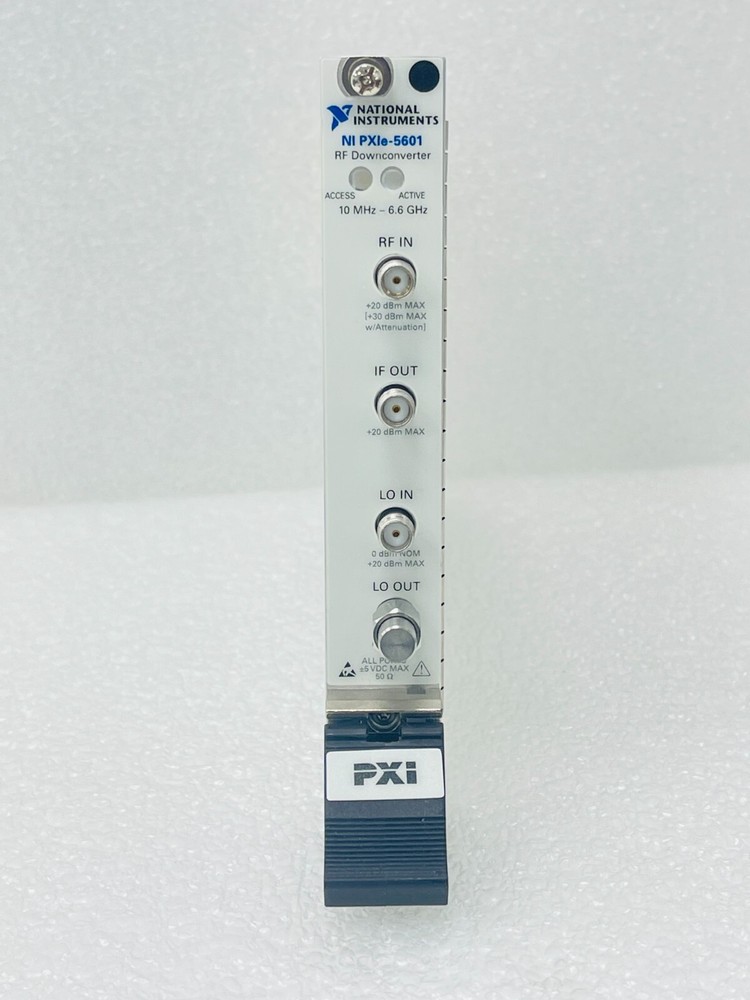 National Instruments NI PXIE-5601 RF Downconverter Module / USED
