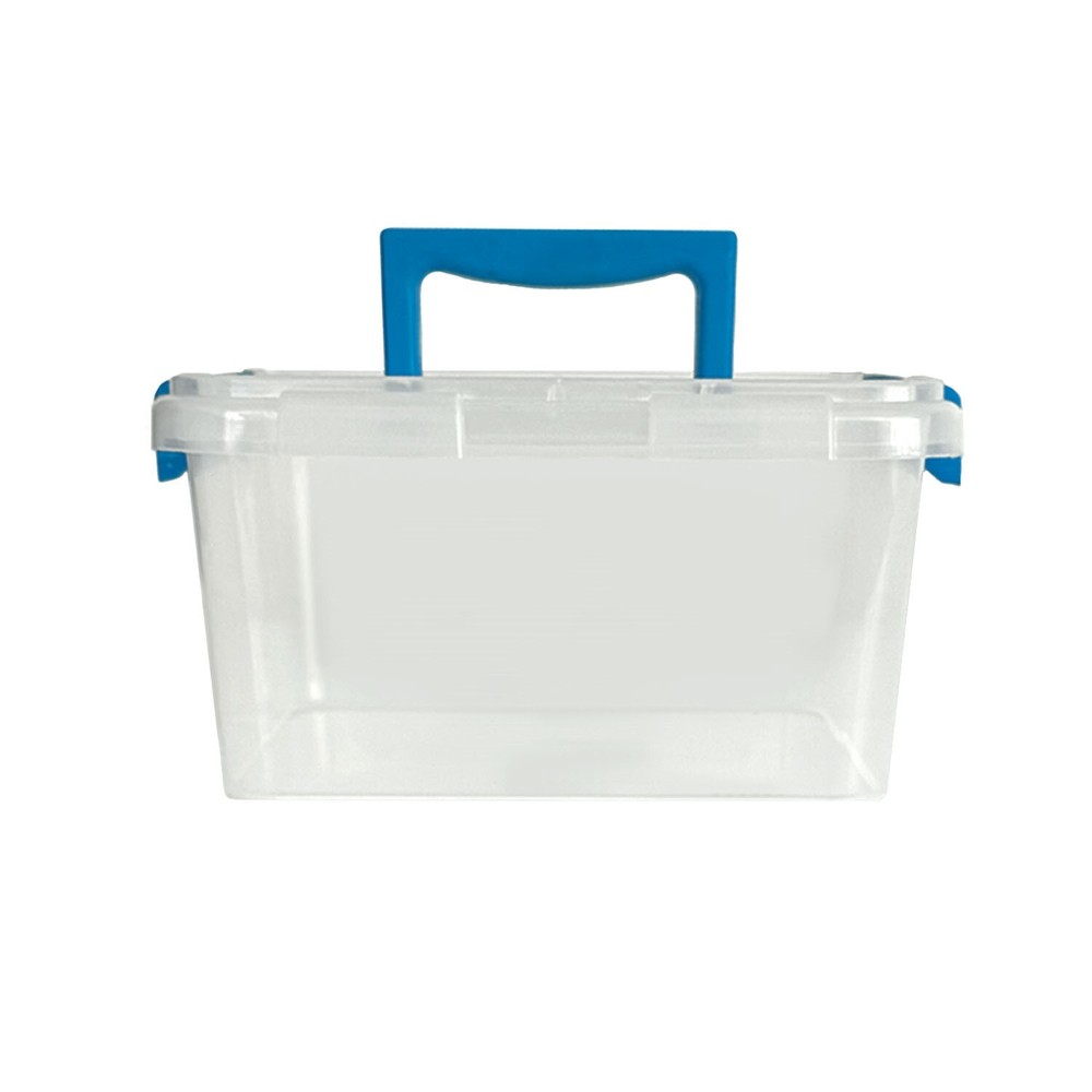3.5L Clippy Plastic Storage Box Lid and Handle Kitchen Home Office Container