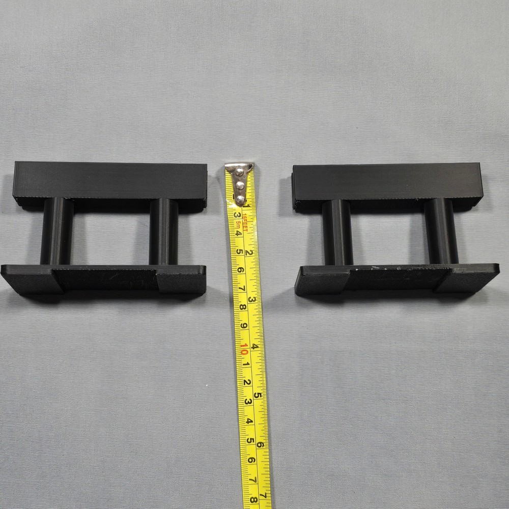 Aquarium Flat Surface Light Risers Single Level Notched Base for Tanks with Lids