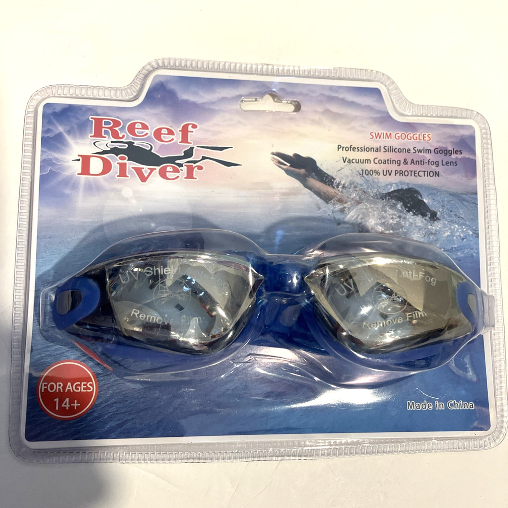 New In Package REEF DIVER Swim Goggles