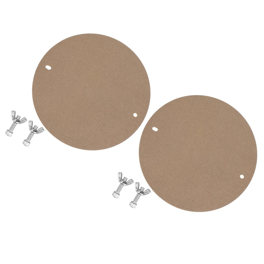 14" Pottery Wheel Bat 1/3" Thick Round, 2Pcs