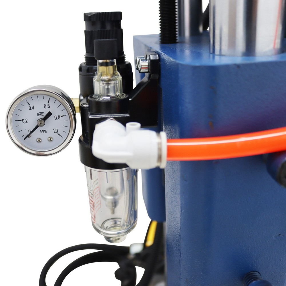 1102lb Pneumatic Punch Press Machine with Controller&Emergency Stop Switch 110V