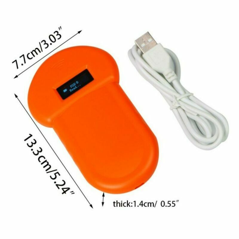 Universal USB Digital Pet Chip Scanner Microchip ID Reader Reading standard