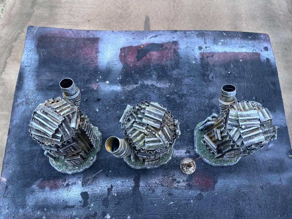 Sci-Fi Terrain pieces 21 – Tabletop Gaming scratch built.