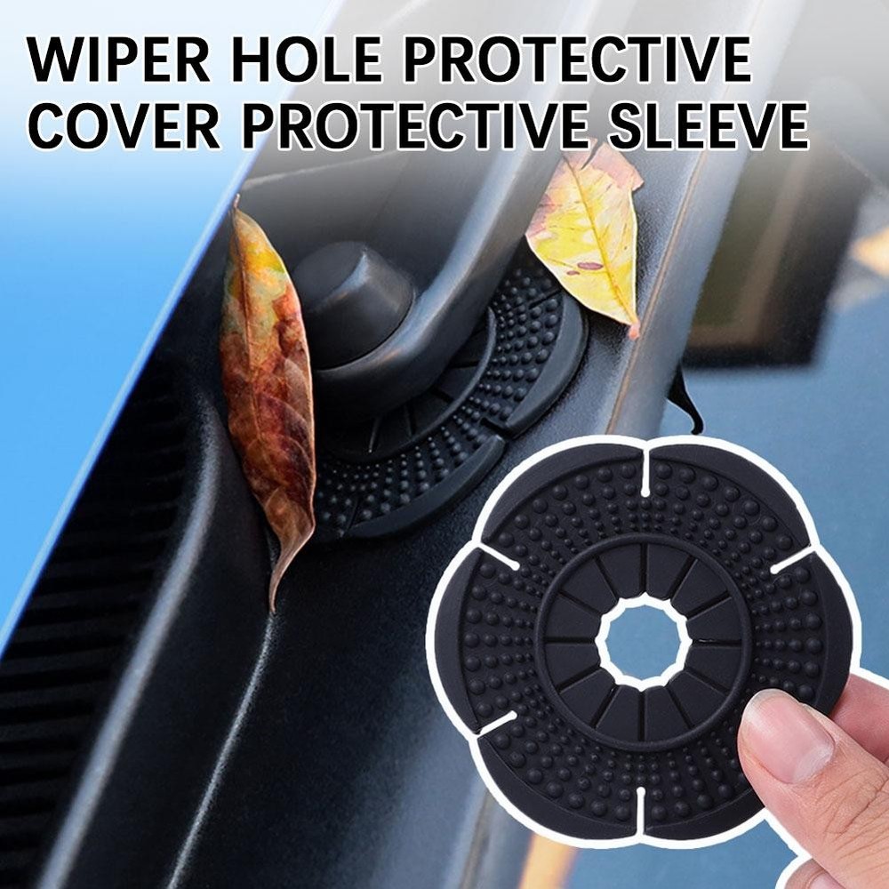 Car Wiper Arm Bottom Hole Protective Covers Windshield Hole Wiper Protector K4S8