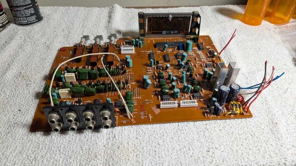 adc sound shaper equalizer Main Circuit Board.