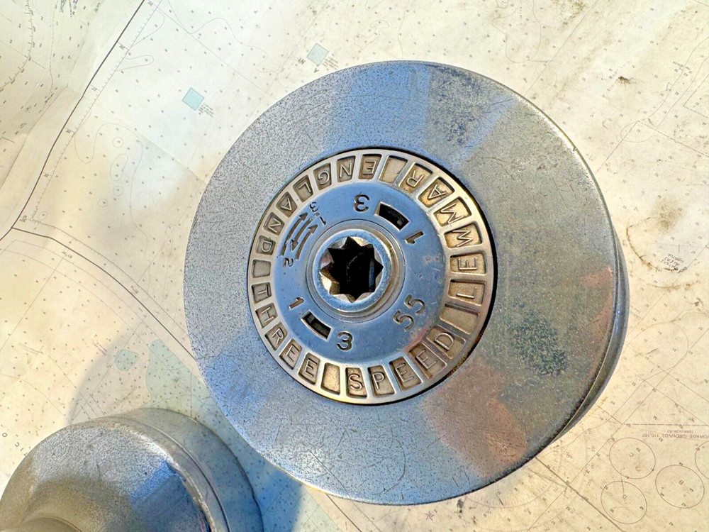 Lewmar Three Speed 48 Winches, a pair.