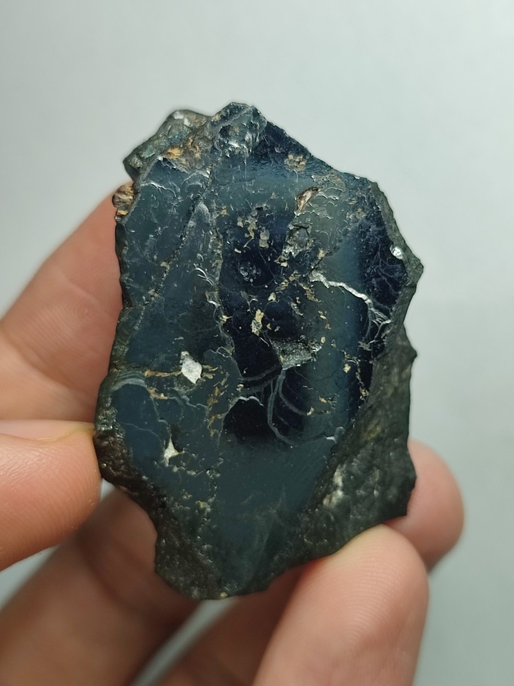 Ilmenite Crystal, Completely Grown With Nice Terminations -Zagi Mount.