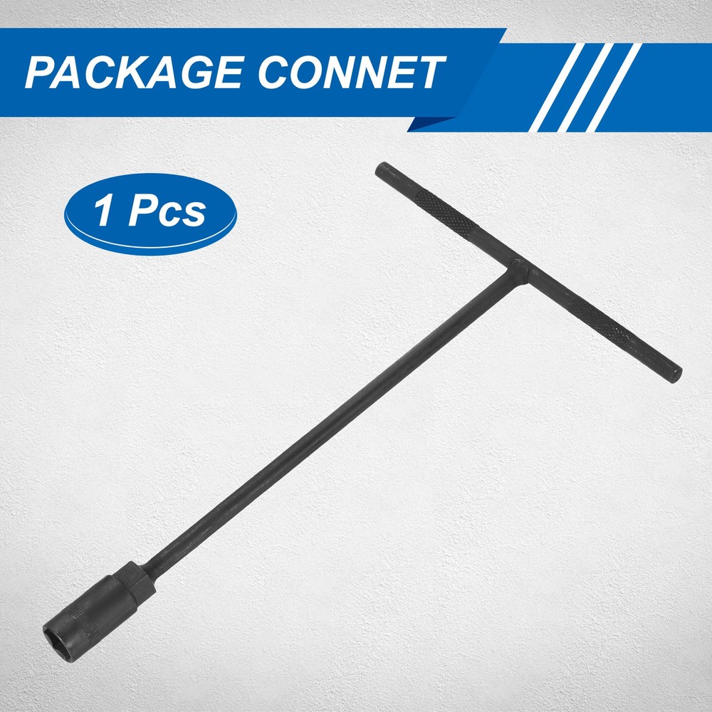 T-Handle Wrench Socket 15mm Metric High Carbon Steel 6-Point Spanner Socket