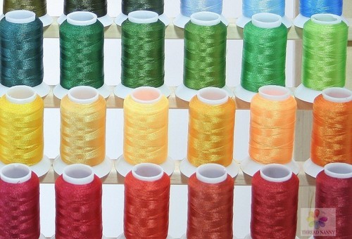 Premium 80 Polyester Machine Embroidery Thread Spools