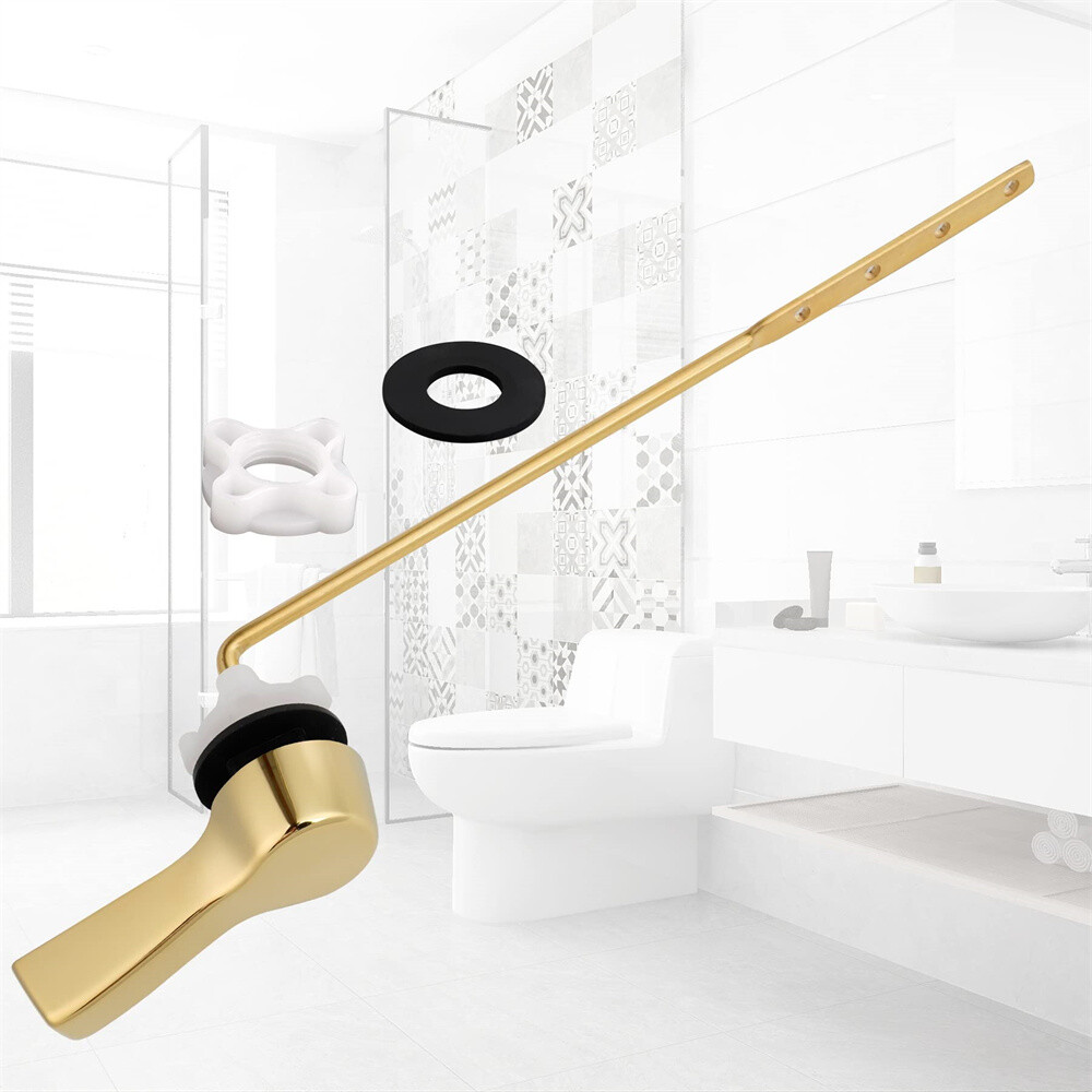2 Pack Universal Front Mount Toilet Handle Tank Flush Lever Replacement Handle
