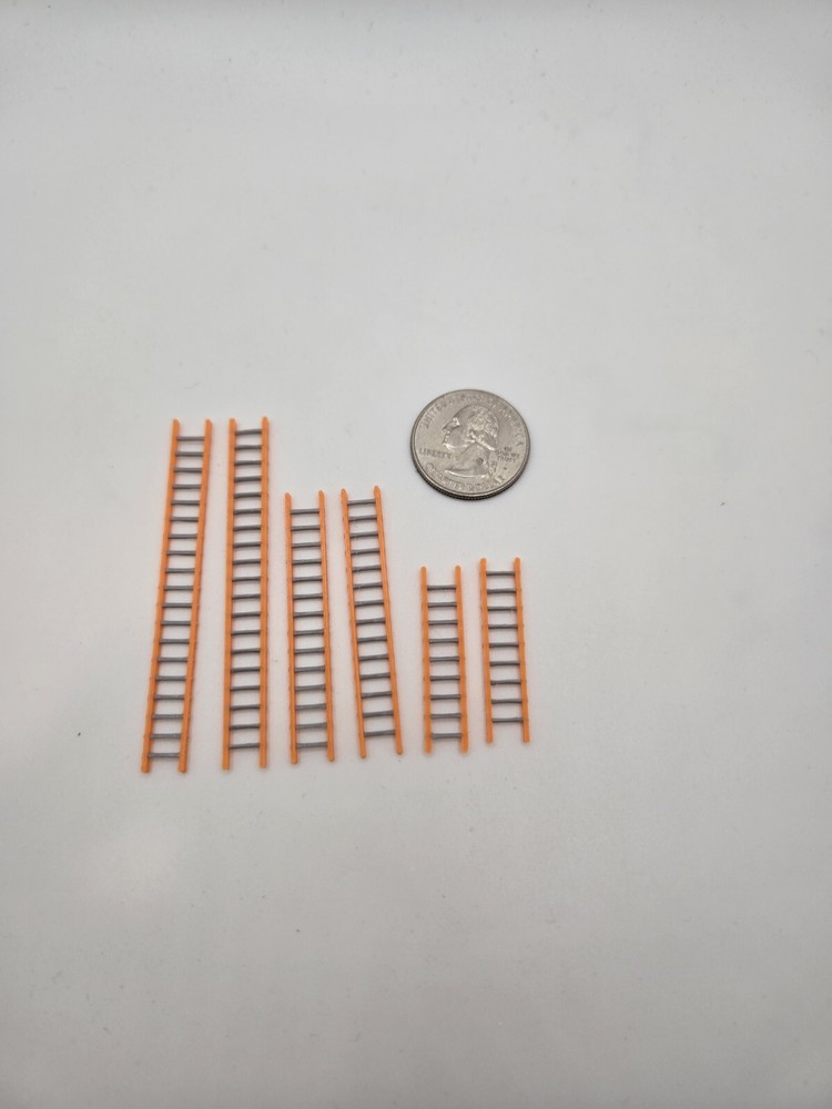 1/87 Scale 6 Piece Ladder Set