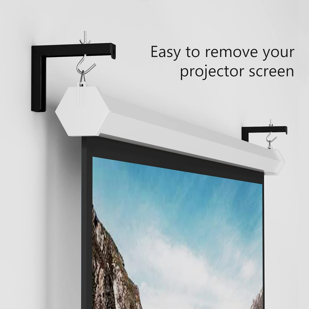 Bundle: Projector Mount with Projector Screen Mount （PSM00B+1330LMPM）