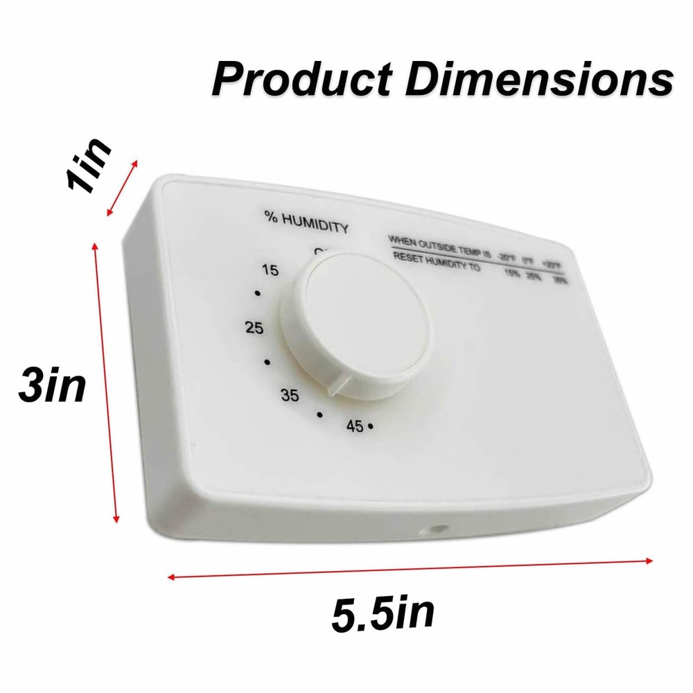 Manual Control Humidistat 4655 switch controller