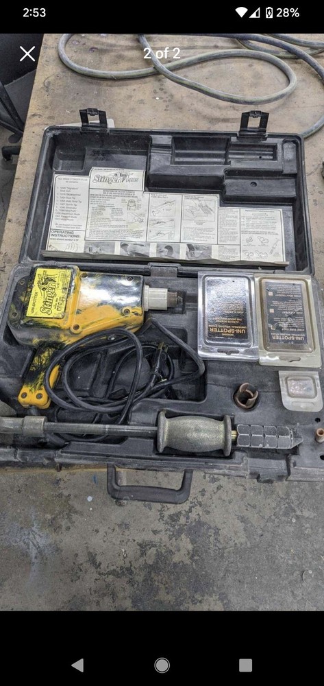 Used Uni-Spotter 5500 Stud Welder Dent Puller Auto Body