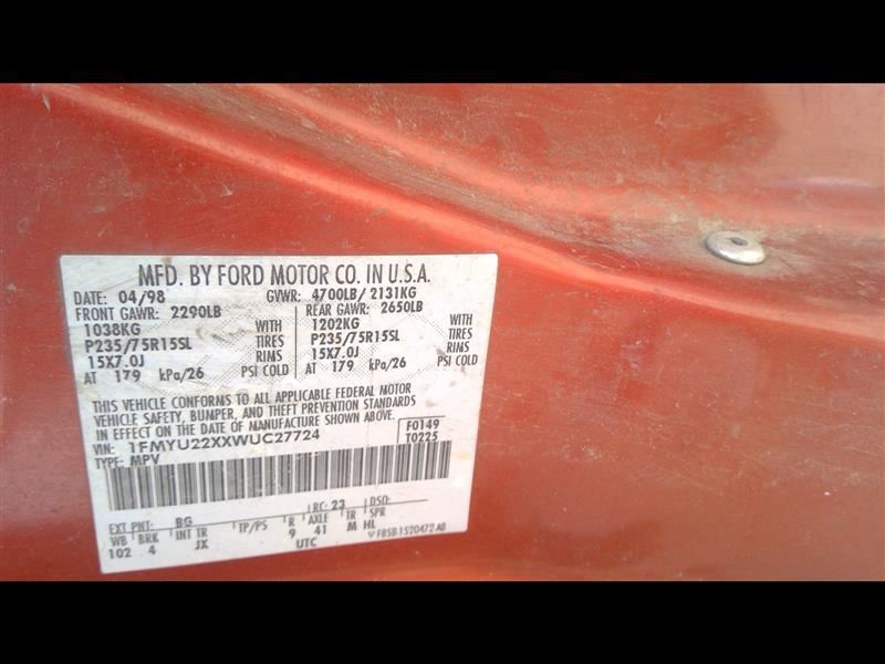 AC Condenser Integral AC 6 Cylinder Fits 97-99 EXPLORER 360791