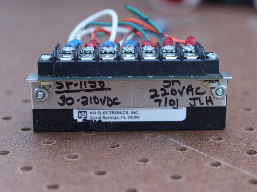 KB ELECTRONICS SF-1158 30-210 VDC MOTOR SPEED CONTROL