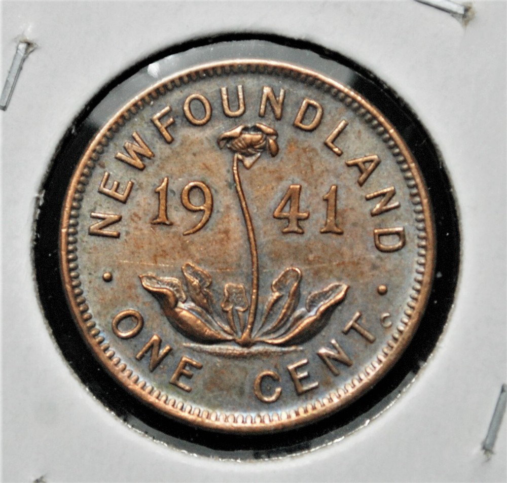 1941 Newfoundland One Cent