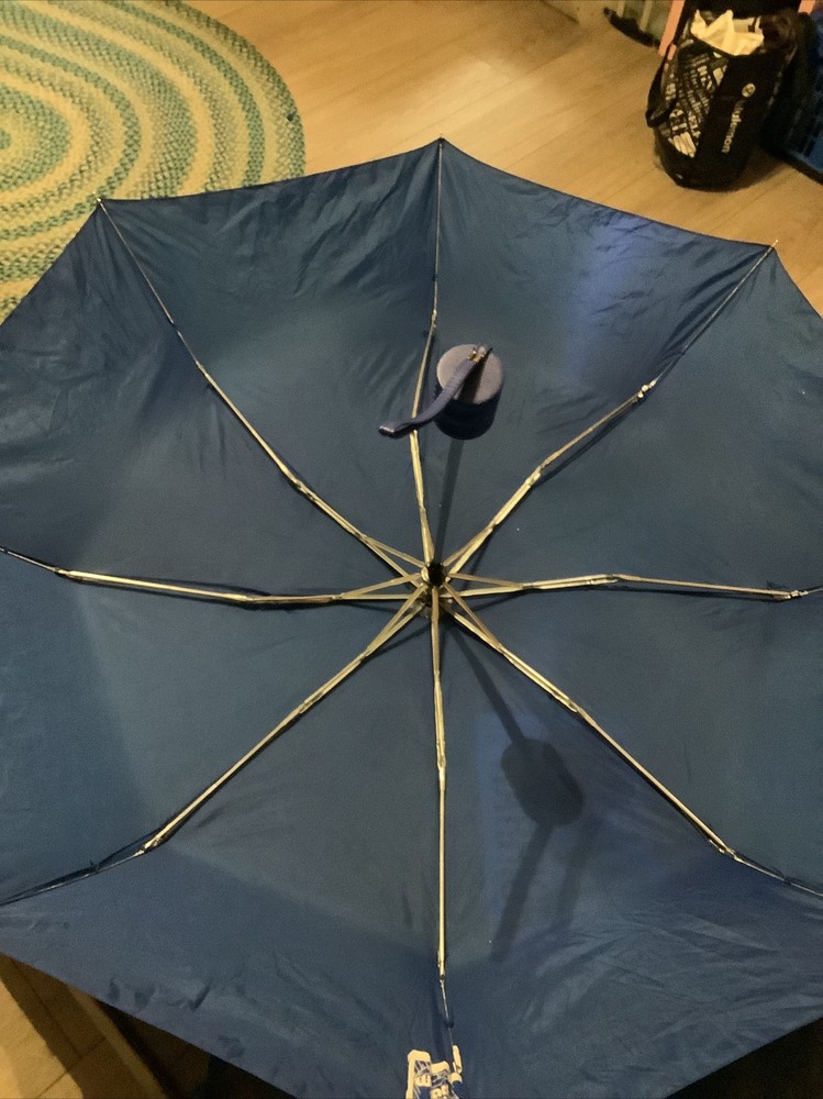 The Weather Station Blue Compact Umbrella