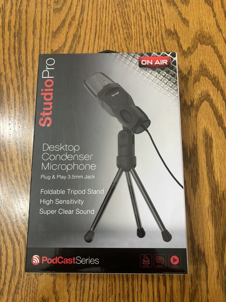 On Air Studio Pro Desktop Condenser Microphone