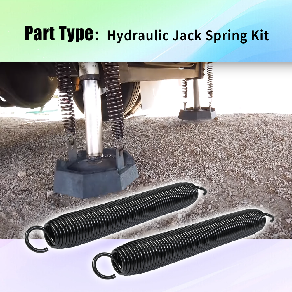 2 pack Replacement Spring Kit Fits R3847 Hydraulic Leveling Jacks