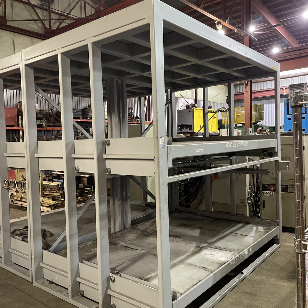Proper Storage Systems Heavy Duty Tooling/Die/Mold Bulk Storage Rack 110”x78”