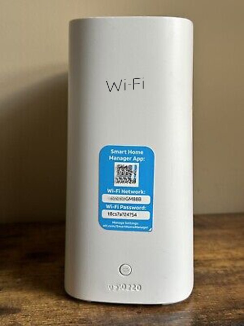 cable modem and wifi router wth internet Service