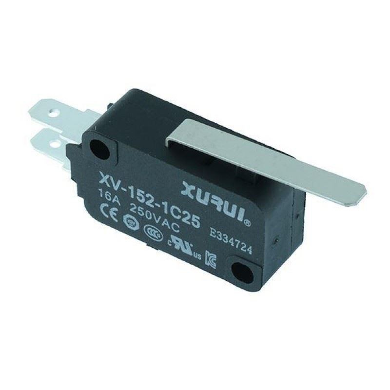 5 x Medium Lever V3 Microswitch SPDT 16A 250VAC