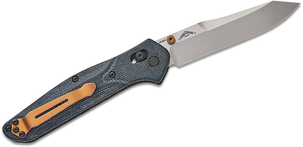 Benchmade 940-04 Osborne AXIS Lock Folding Knife 3.4" M390 Stonewashed