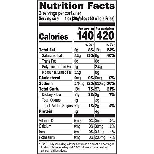 Andy Capp's Cheddar Flavored Fries, 3 oz, 12 Pack