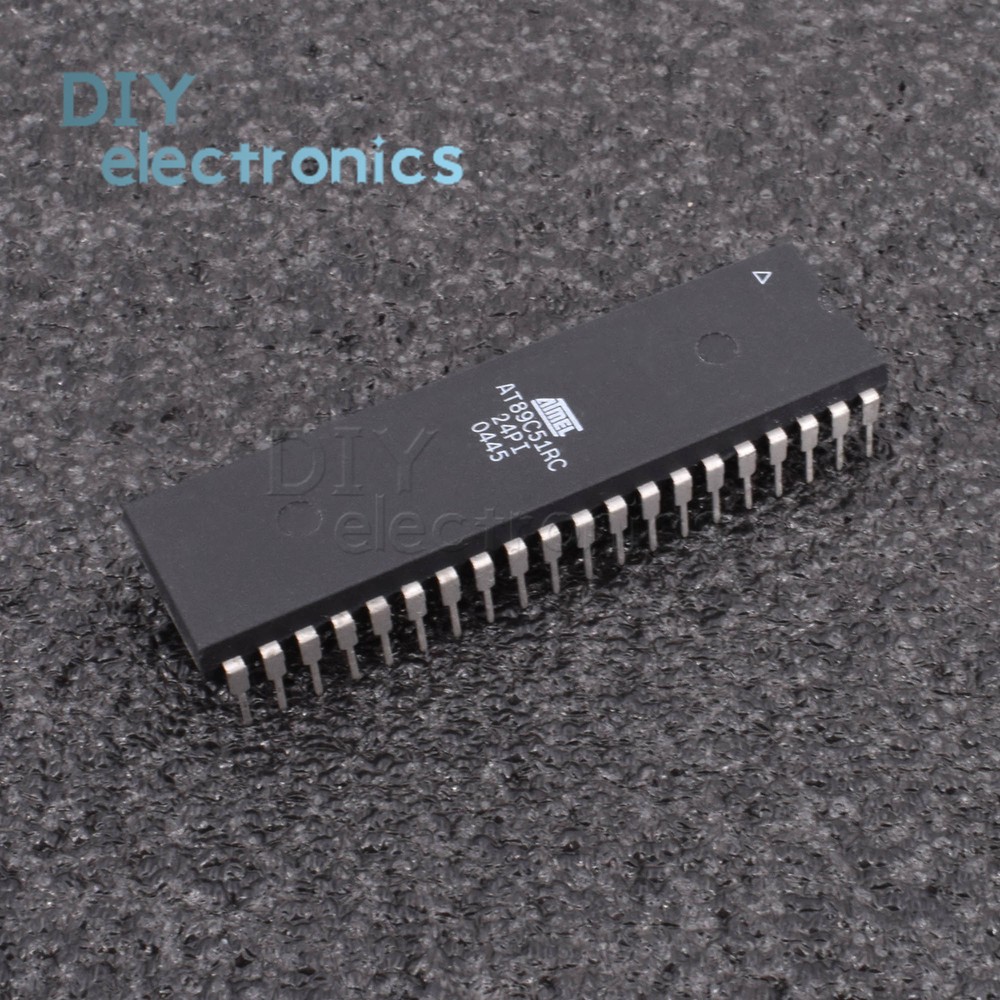 1PCS AT89C51RC-24PI DIP40 8-bit Microcontroller with 32K Bytes Flash ATMEL