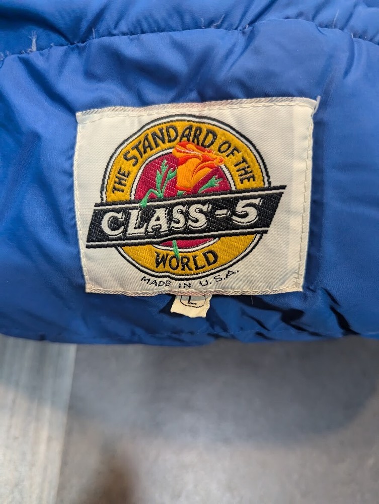 Vintage Collectible Down Sleeping Bag by Class-5