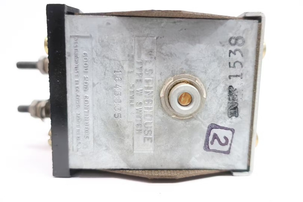 Westinghouse TYPE W Speed Control Switch