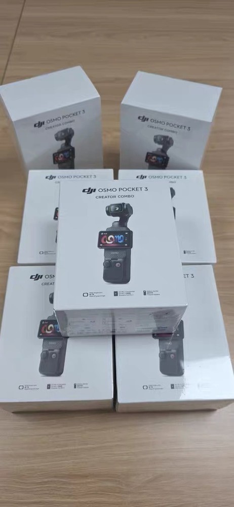 DJI - Osmo Pocket 3 Creator Combo 3-Axis Stabilized 4K Handheld Camera with R...