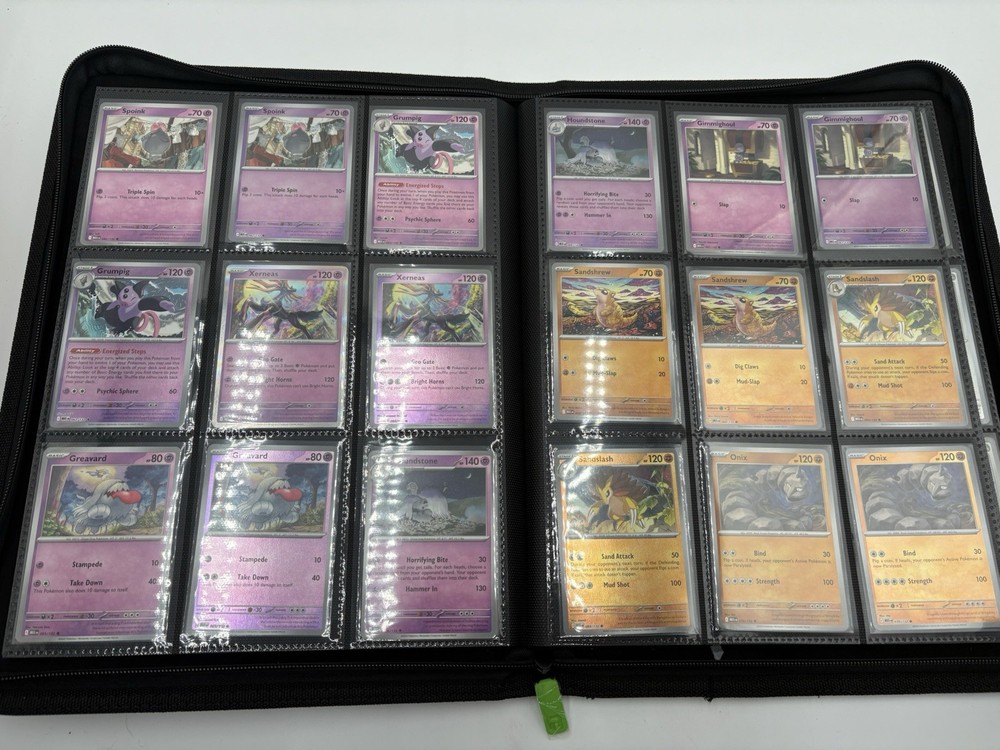 Mega Evolutions 100% Complete Master Base Set w/EX & Reverse & Vault Binder